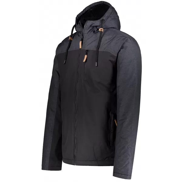  Herren-Winterjacke ALTISPORT NEROM SCHWARZ 