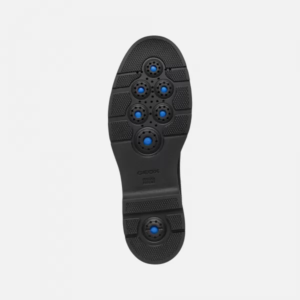  Herren-Stiefeletten GEOX SPHERICA EC1 SCHWARZ 