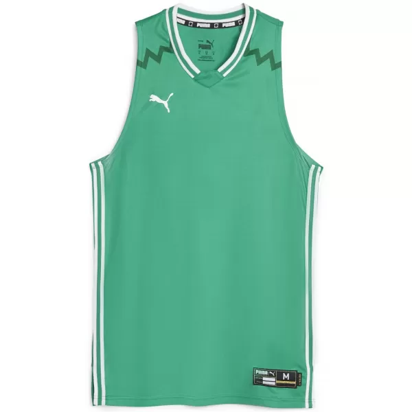  Herren-Tanktop PUMA HOOPS TEAM GAME JERSEY 67662806 PFEFFER GRÜN 
