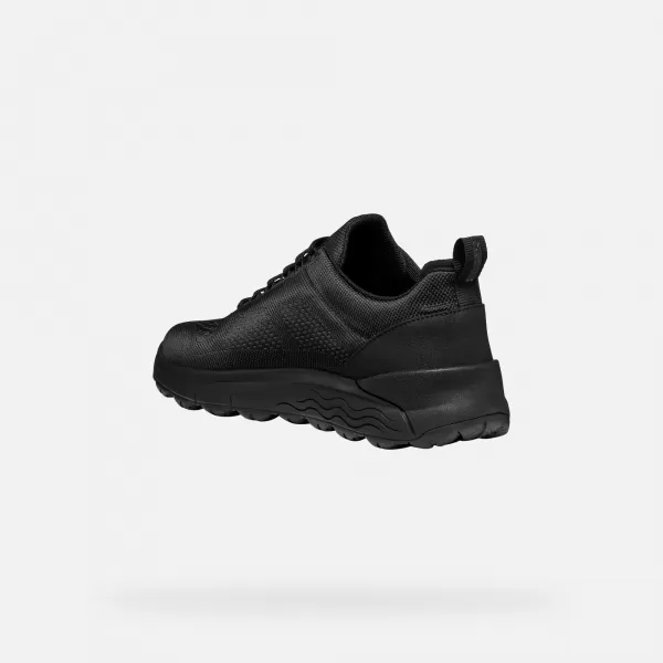  Herren-Sneaker GEOX SPHERICA 4X4 ABX G006488 SCHWARZ 