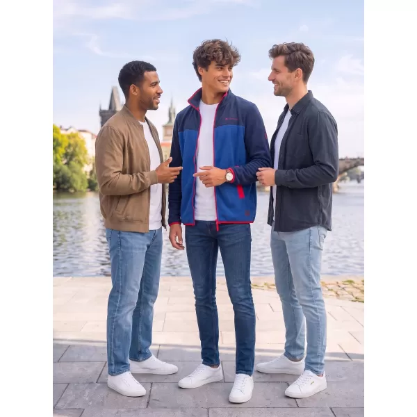  Fleece-Sweatshirt für Herren ALTISPORT GAMEL BLAU 