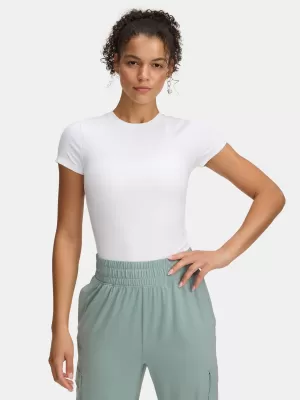 Damen-T-Shirt UNDER ARMOUR MERIDIAN CORE SS 6000341-100 WEIß