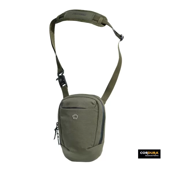 Gehäuse PENTAGON CONSUL VERTICAL SLING POUCH K16114 BRAUNGRAU 