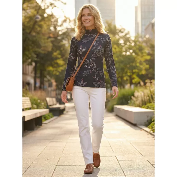  Rollkragenpullover für Damen ALTISPORT GERDA SCHWARZ 