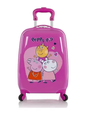 Koffer HEYS Kids Peppa Pig 4w ROSA
