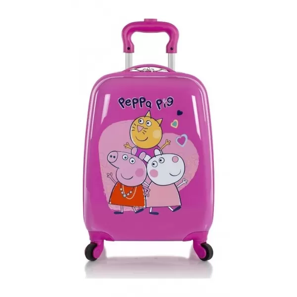  Koffer HEYS Kids Peppa Pig 4w ROSA 