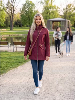 Frauen -Softshelljacke für Frauen ALTISPORT GEMEE BURGUND