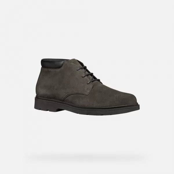  Herrenschuhe GEOX SPHERICA EC1 G006529 DUNKELGRAU 