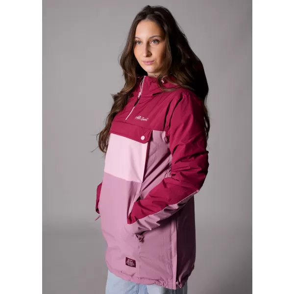  Winterjacke für Damen ALTISPORT GANICE BURGUND 