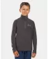 Fleece-Sweatshirt für Kinder KILPI ALMERI-J ZJ0204KI DUNKELGRAU