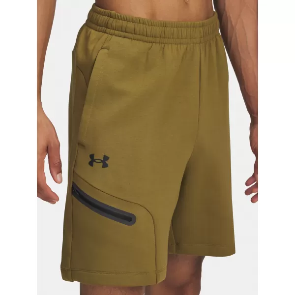  Herrenshorts UNDER ARMOUR UA UNSTOPPABLE FLC SHORTS 1379809-320 GRÜN 