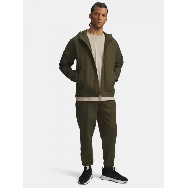  Herren-Jogginghose UNDER ARMOUR UA UNSTOPPABLE WOVEN JOGGER 1388823-308 GRÜN 