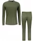 Herren-Thermoset ALTISPORT GAIN KHAKI/SCHWARZ