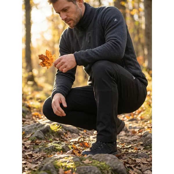  Softshellhose für Herren ALTISPORT CORRON SCHWARZ 