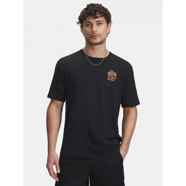  Herren-T-Shirt UNDER ARMOUR UA M 60/40S CAN'T HOOP SS 6003684-001 SCHWARZ 