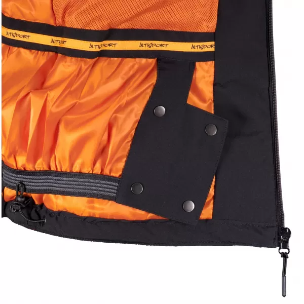  Herren-Winterjacke ALTISPORT GALLANT SCHWARZ 