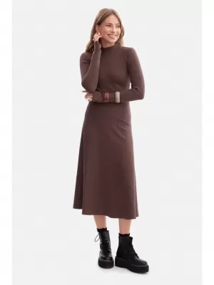 Kleid BEWEAR B299 BRAUN