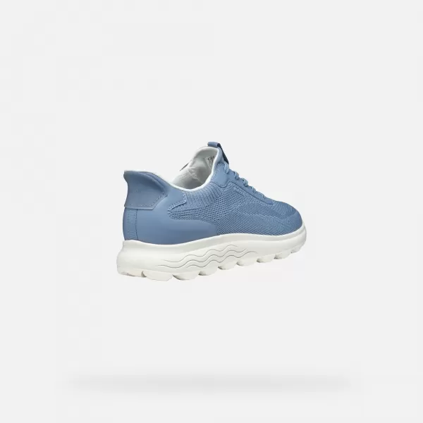  Damen-Sneaker GEOX SPHERICA PLUS HELLBLAU 