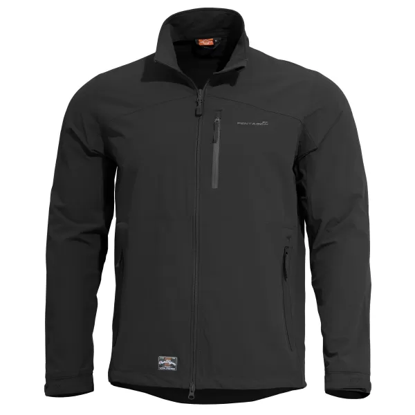  Jacke PENTAGON ELITE LIGHT SOFTSHELL JACKET K08044 SCHWARZ 