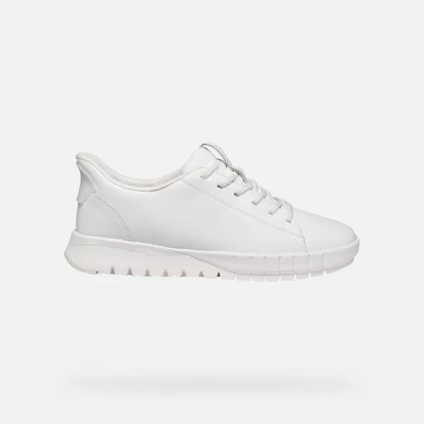  Damen-Sneaker GEOX FLEXTRIDE PLUS G009594 WEIß 