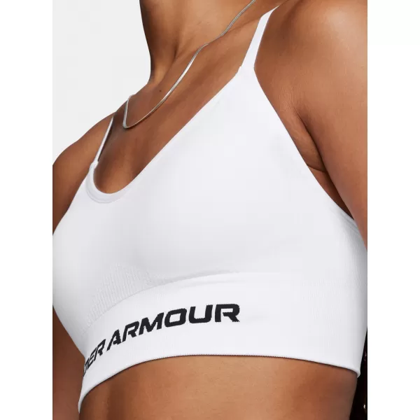  Damen-BH UNDER ARMOUR VANISH SEAMLESS LOW BRA 1384417-100 WEIß 