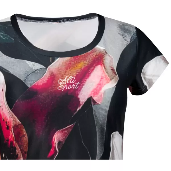  Frauen Freizeit t -Shirt Premium ALTISPORT VOJ/ALW117TR06 LILY DARK 