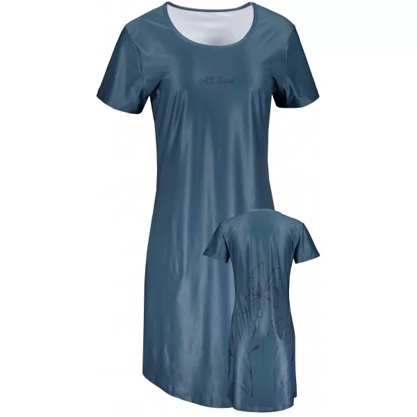  Damen erweitert T -Shirt Premium ALTISPORT VOJ/ALW075SAT02 DUNKEL-PETER 