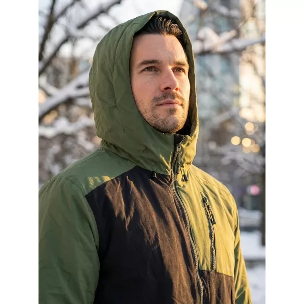  Herren-Winterjacke ALTISPORT GALLUS KHAKI 