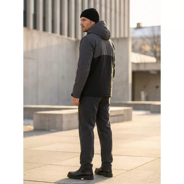  Herren-Winterjacke ALTISPORT GALLUS DUNKELGRAU 