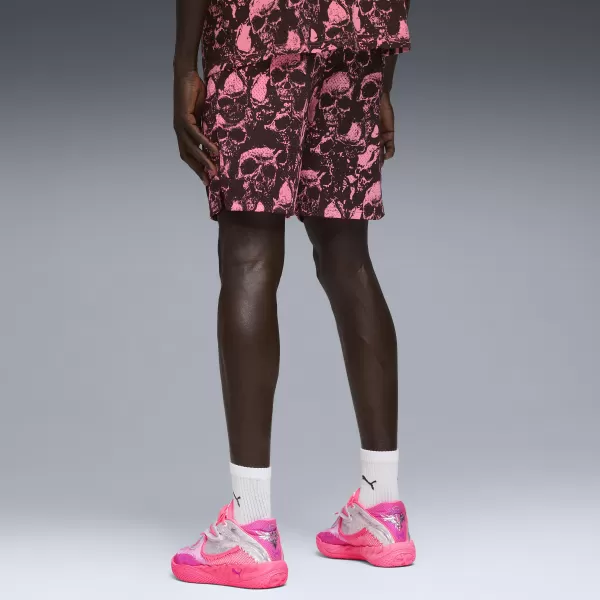  Shorts PUMA MELO WORLD TOUR AOP 7" SHORT 63242901 SONNE SCHLUG/AOP 