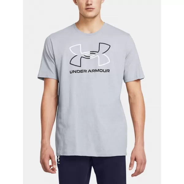  Herren-T-Shirt UNDER ARMOUR UA GL FOUNDATION UPDATE SS 1382915-011 GRAU 