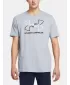 Herren-T-Shirt UNDER ARMOUR UA GL FOUNDATION UPDATE SS 1382915-011 GRAU