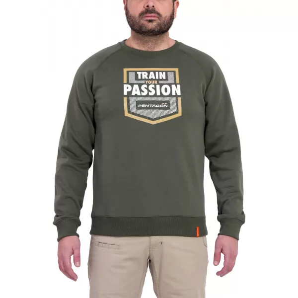  Sweatshirt PENTAGON HAWK SWEATER K09019-TP06 TARNGRÜN 