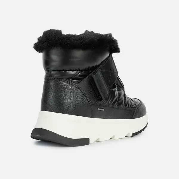  Damen-Stiefeletten GEOX FALENA SCHWARZ 