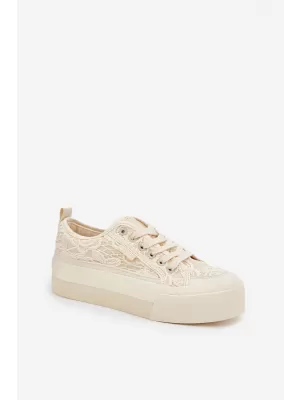 BIG STAR Damenschuhe RR274630 BEIGE Big Star Schuhe