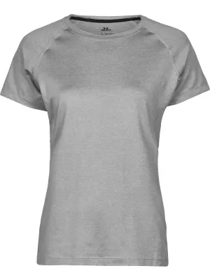 Damen-T-Shirt TEE JAYS | TJ 7021 GRAUE MELANGE