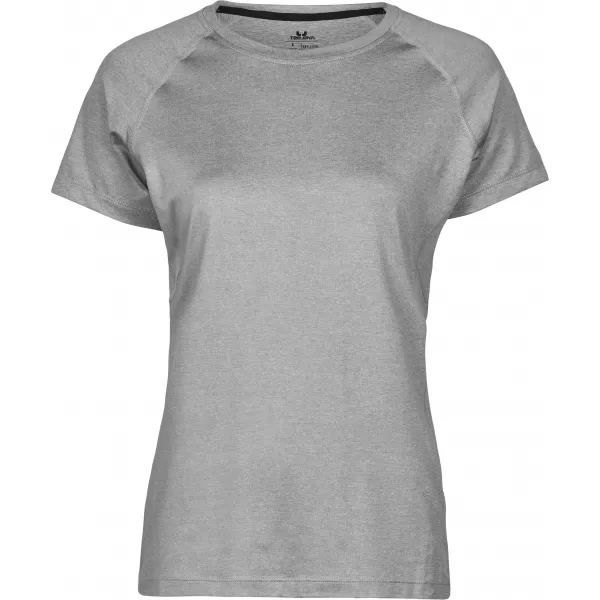  Damen-T-Shirt TEE JAYS | TJ 7021 GRAUE MELANGE 
