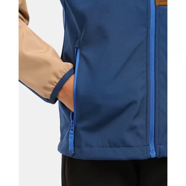  Softshelljacke für Kinder KILPI RAVIO-J ZJ0105KI DUNKELBLAU 