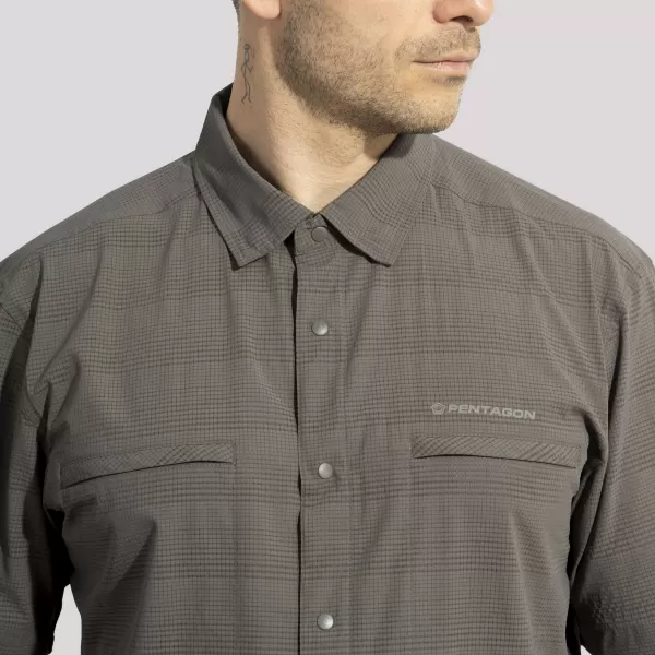  Herrenhemd PENTAGON RIPPLE SUNPROOF SHIRT K02028 WOLF/GRAU 