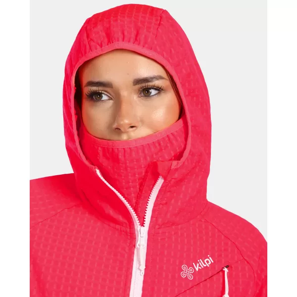  Fleece-Sweatshirt für Damen KILPI FRENSIS-W ZL0203KI ROSA 