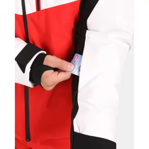  Herren-Skijacke KILPI TONNSI-M ZM0111KI ROT 