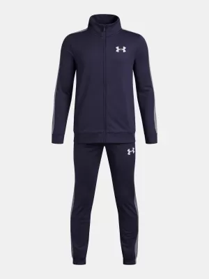 Jungen-Set UNDER ARMOUR UA RIVAL KNIT TRACK SUIT 1363290-403 BLAU