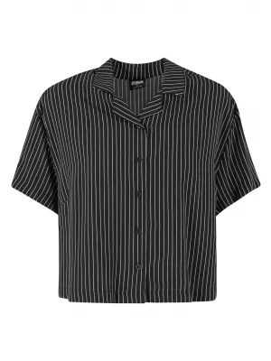 Hemd URBAN CLASSICS TB4365 SCHWARZ/WEIß