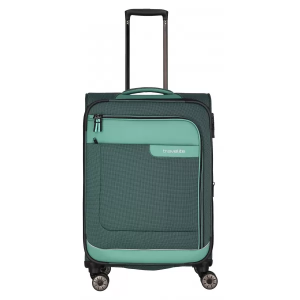  Koffer TRAVELITE VIIA 4W M GRÜN 