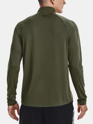 Herren-T-Shirt UNDER ARMOUR UA TECH 2.0 1/2 ZIP 1328495-392 GRÜN