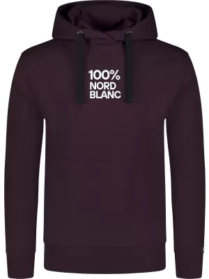 Herren -Sweatshirt NORDBLANC VORTEX NBSMS8222 BRAUN