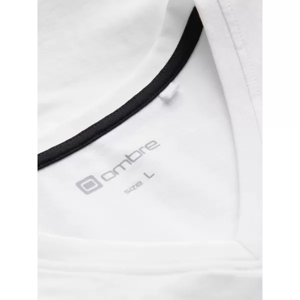  Herrenhemd OMBRE Z100 WEIß/WEIß/WEIß 