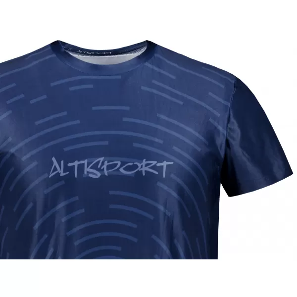  Herren Freizeithemd Premium ALTISPORT VOJ/ALM121TR06 MARINEBLAU 