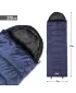 Schlafsack PENTAGON SENTINEL SLEEPING BAG 220GR/M² D19001 MITTERNACHTSBLAU