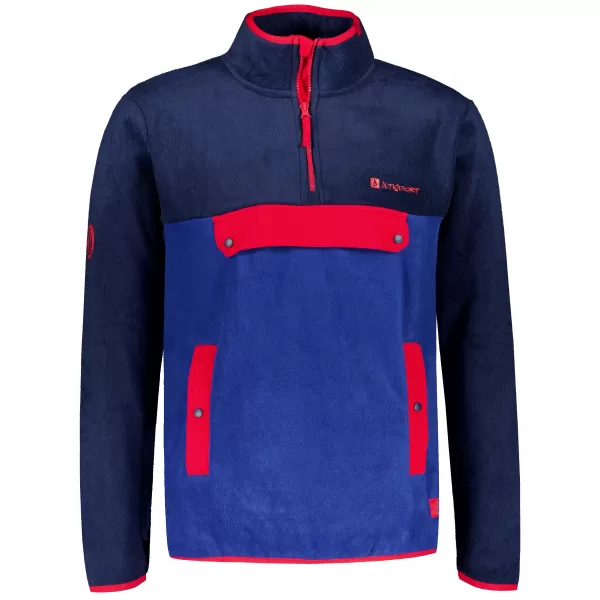  Fleece-Sweatshirt für Herren ALTISPORT GARM BLAU 